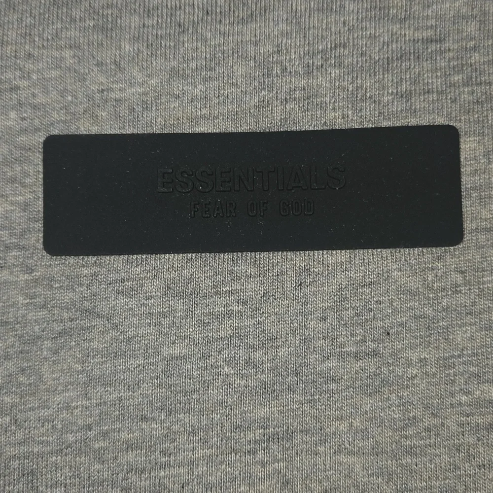 Essentials Fear of God Oversized Cotton T-Shirt Heather Gray Size M NWT
